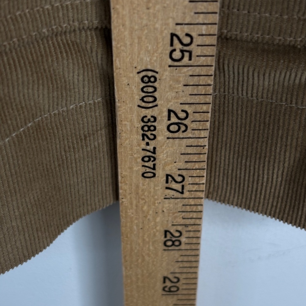 VTG 90s David Brooks Corduroy Bomber Jacket 6 Flannel Lined Harrington Old Money - Picture 9 of 12